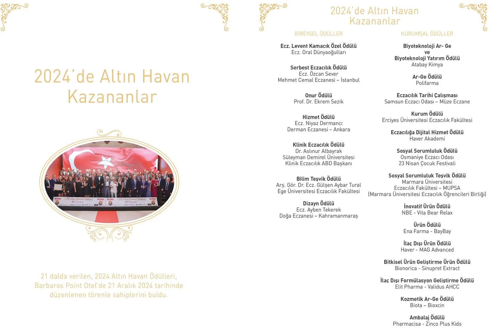 2024 Altın Havan kazananlar afişi